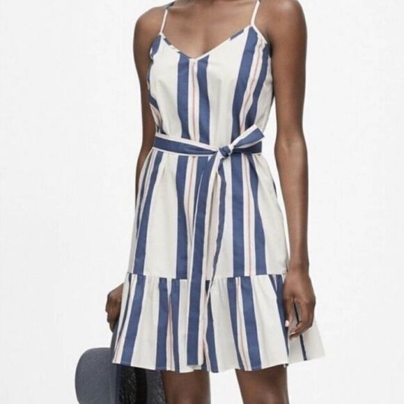 Banana Republic Striped Dress NWT - Picture 2 of 16